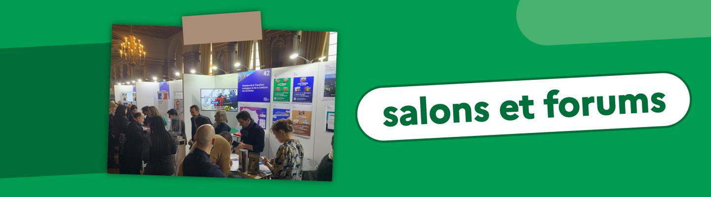 Bandeau pour articles salons et forums du recrutement