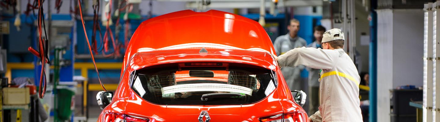 Chaîne de montage automobile - Crédit : Arnaud Bouissou / Terra