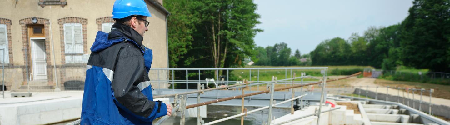 Suivi du chantier de construction d'une passe à poissons