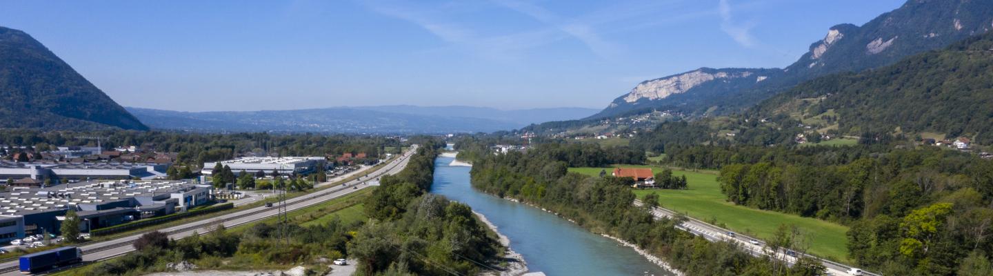 Vallée de l'Arve en Haute-Savoie